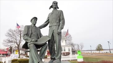 Part 2 the ferry was busy removing the ice. #Great Lakes