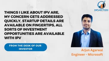 Arjun Agarwal | Sr. Lead Software Engineer | Microsoft | On his Investment Journey with IPV.