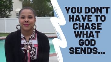 You Don't Have to Chase What God Sends... | The Janay Wells Show