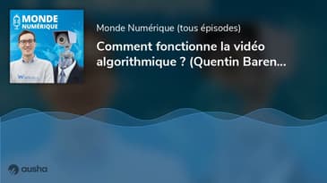 Comment fonctionne la vidéo algorithmique ? (Quentin Barenne, Wintics)