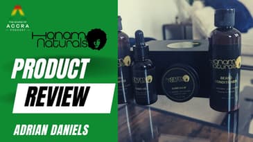 Product Review: Honam Naturals 4 Piece Beard Kit | The Sound of Accra Podcast Unboxing