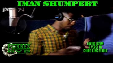 Iman Shumpert Spits A Freestyle And Lays Down Vocals In The Studio