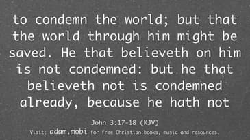 John 3:16 KJV Bible Verse - John 3:16-19 Scripture Christian Video