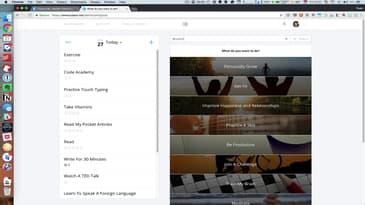 Coach.me Web Interface Review