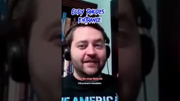 Cody Rhodes entrance is 🔥