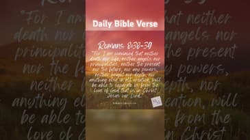 Daily Devotional - Romans 8:38-39 - #motivational #inspirational #bible
