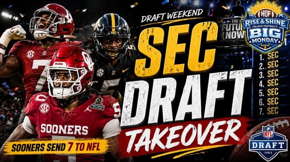 Oklahoma Sends 7 To NFL Draft, SEC Makes History & Jason Has A Bone To Pick With Uncle Lou