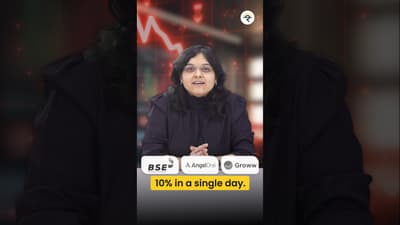 Why Capital Market Stocks Crashed Today? | CA Rachana Ranade | #shorts