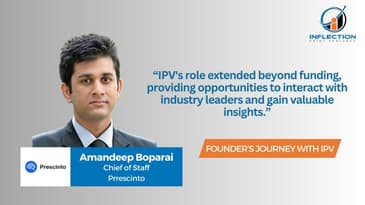 Amandeep Boparai | Chief of staff | Prrescinto | On his journey with Inflection Point Ventures