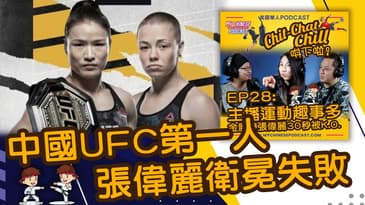 中國UFC第一人張偉麗衛冕失敗 | EP28 精華片段 | Chit-Chat Chill 唞下啦! | 美國廣東話 Podcast 節目