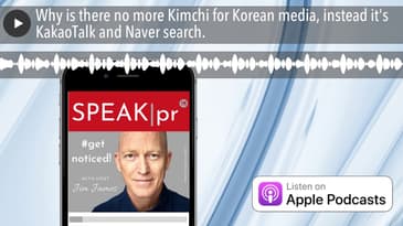 Why is there no more Kimchi for Korean media, instead it's KakaoTalk and Naver search.