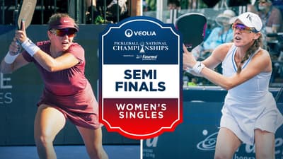 Anna Leigh Waters v Kaitlyn Christian at the PPA National Championships