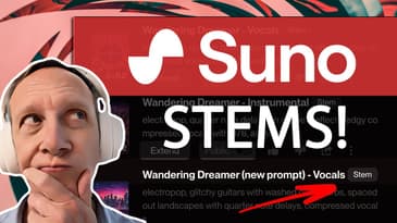 Suno's long-awaited STEMS feature is here! (Tutorial Livestream)
