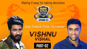Ashwin wishes Vishnu Vishal in Sachin Tendulkar style | DRS with Ash |  Episode 7 - Part II