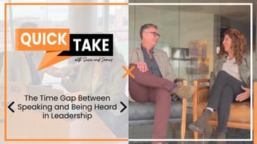 The Time Gap Between Speaking and Being Heard in Leadership