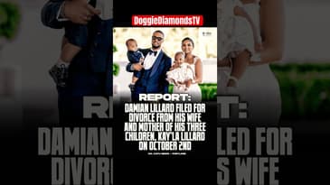 Damian Lillard Files For Divorce #damianlillard #shorts #divorce