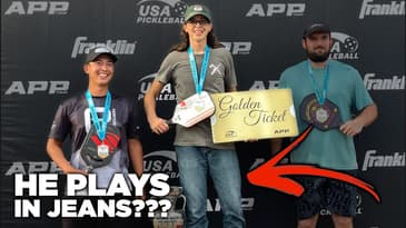 The Most Intense Singles Pickleball Match I've Ever Played