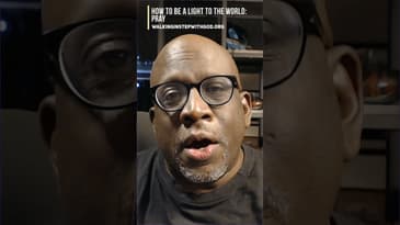 How to be a light to the world: Pray #shorts