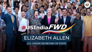 #USIndiaFwd With U.S. Under Secretary Liz Allen