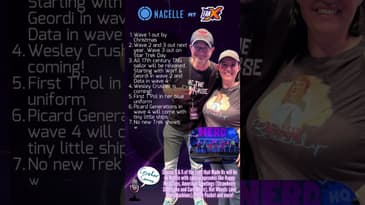 Tidbits from Nacelle Company’s panels from #FanX #startrek #beverlycrusher #podcast #fyp
