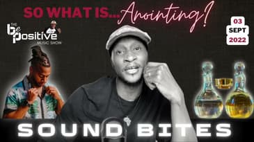 Anointing - Pep Talk with DJ B Plus
