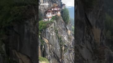 THIS is what SHE did on Mother's Day! Bhutan - Taktsang Monastery with Globe Aware