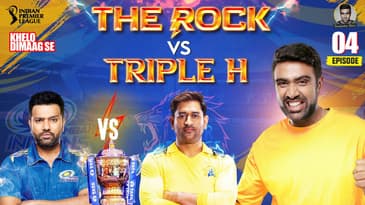 The Rock vs Triple H | CSK vs MI | Homecoming&nbsp;| Ashwin #ipl2023