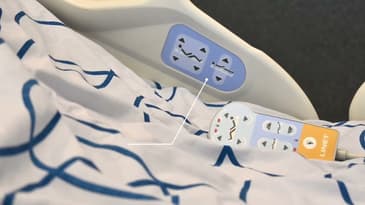 Dit is het nieuwe bed van het Slingeland Ziekenhuis