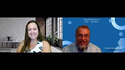 The Empowerment of my first guest, The Inspiring Heidi Dunstan