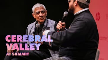 Cerebral Valley: Vinod Khosla with Eric Newcomer