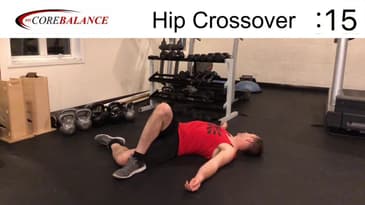 Hip Crossover Stretch follow-along • Hip Mobility | Chris Janke-Bueno