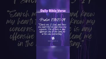 Daily Devotional - Psalm 139:23-24 - #inspirational #inspiration #bible