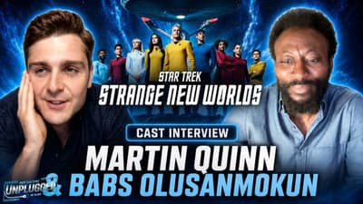 Star Trek: Strange New Worlds Season 4 Interview | Babs Olusanmokun & Martin Quinn