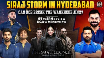 RCB’s Wankhede Winless Streak | Clinical GT coast to a W | RCB vs MI | The Small Council Review