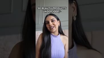 50 beauty products under 1000! 💰