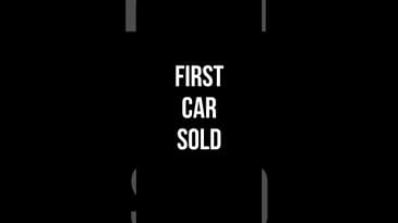 FIRST CAR SOLD
