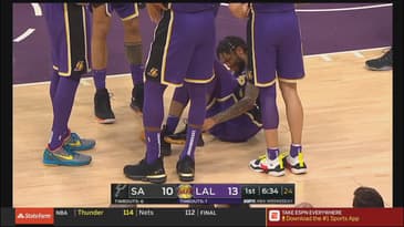 LAMARCUS ALDRIDGE GOES ZAZA AND INJURES INGRAM| Was it dirty?