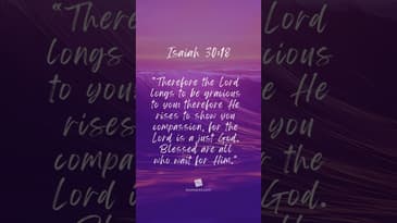 Bible Verse - Isaiah 30:18 #faith #inspiration #motivation