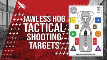 Jawless Hog Tactical Shooting Targets - Improve Your Skills!