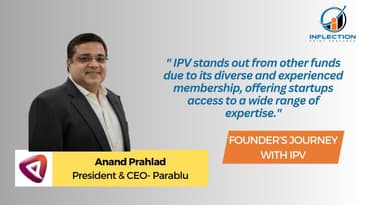 Anand Prahlad | President & CEO | Parablu | On his Journey with Inflection Point Ventures