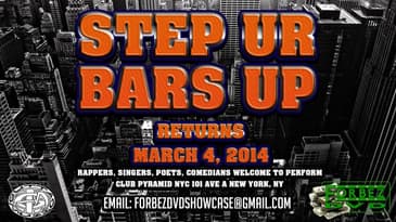 Step Ur Bars Up Returns March 4, 2014 (Performers Needed)
