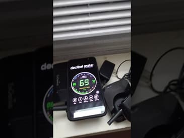 TaoTronics 8000 BTU Air Conditioner Decibel Test