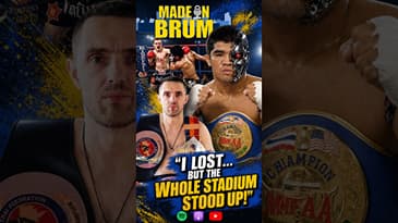 “I LOST… BUT THE WHOLE STADIUM STOOD UP!” 🥊👏