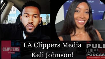 🔴Bleav In Clippers!| LA Clippers Media Kelli Johnson Interview!