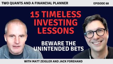 15 Lessons from 15 Years | Breaking Down Corey Hoffstein's Timeless Investing Lessons