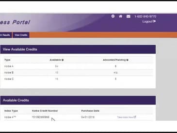 How to Send a Kolbe A Index Credit