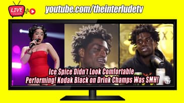 Ice Spice Didn’t Look Comfortable Performing! Kodak Black on Drink Champs SMH