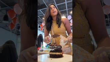 I learnt how to make cake! Check it out 😇