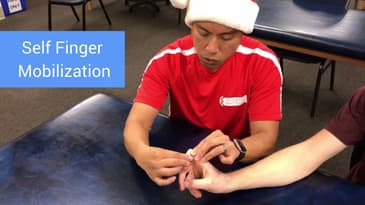 Self Finger Mobilization - Jammed Finger