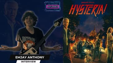 Emjay Anthony on Playing Dylan in Peacock's HYSTERIA! | ’80s Thrills & Behind the Scenes